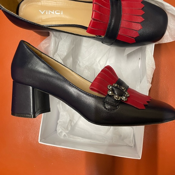 Black and Red Genuine Leather - Picture 5 of 8